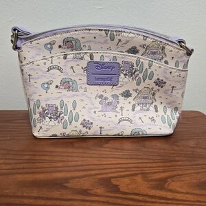 Loungefly Crossbody Bag, Purse Alice In Wonderland, Lavendar